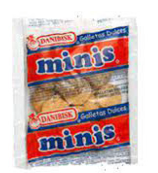 [744] GALLETA DANI MINI VAINILLA X10 BOLSA