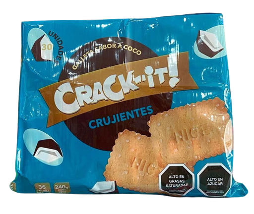 [759] GALLETA CRACK-IT COCO CRUJIENTE X30 PAQ