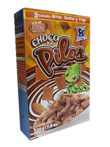 [762] PILOS CHOCO CAJA 220gr UND