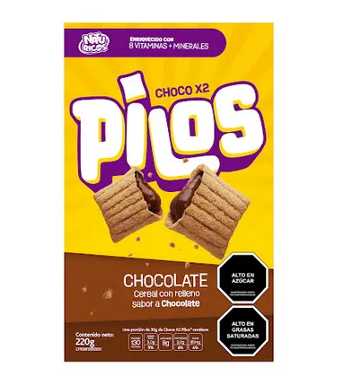 [762] PILOS CHOCO CAJA 220gr UND