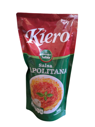 [767] SALSA KIERO NAPOLITANA DOYPACK 340gr UND