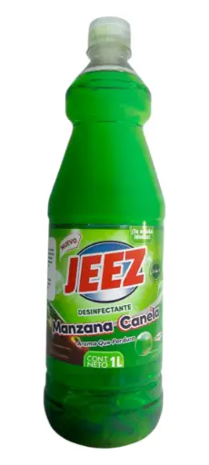 [939] DESINFECTANTE JEEZ MANZANA Y CANELA 1L