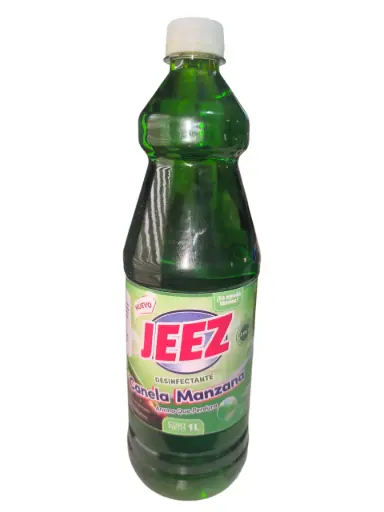 [939] DESINFECTANTE JEEZ MANZANA Y CANELA 1L
