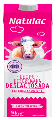 [668] LECHE DESLACTOSADA NATULAC 946cc UND 