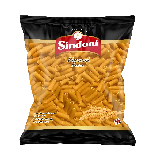 [992] PASTA CORTA SINDONI PREMIUN RIGATONI 500gr UND