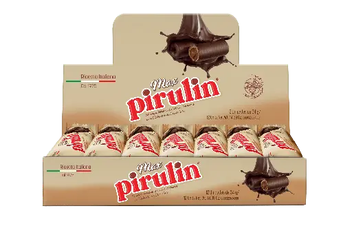 [630] MAX PIRULIN CHOCOLATE ESTUCHE 34gr 1X12