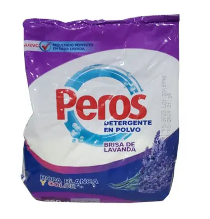 [774] PEROS DETERGENTE EN POLVO LAVANDA 450GR  