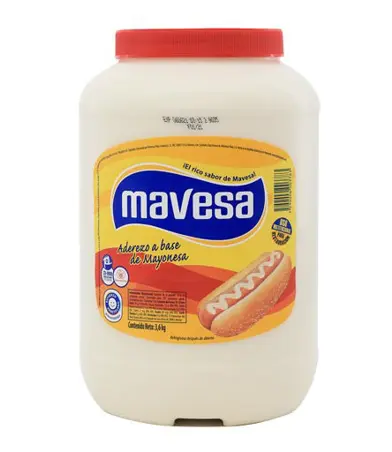 [369] MAYONESA MAVESA ADEREZO 3.6KG 