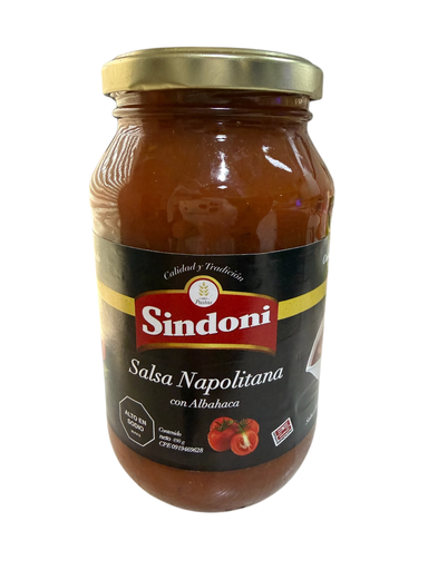 [281] SALSA NAPOLITANA SINDONI 490GR