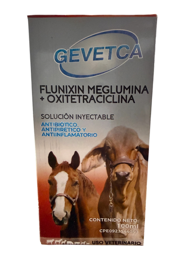 [206] FLUNIXIN DE MEGLUMINE+OXITETRA 100ML GEVETCA FYNACOL