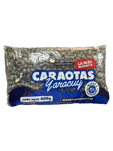 [405] CARAOTAS NEGRAS YARACUY 400gr UND