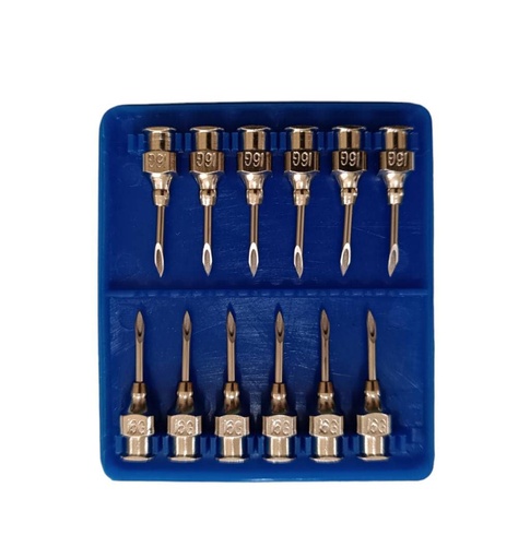 AGUJA REUSABLE 18 X 1/2 (SUB CUTÁNEA) UND 